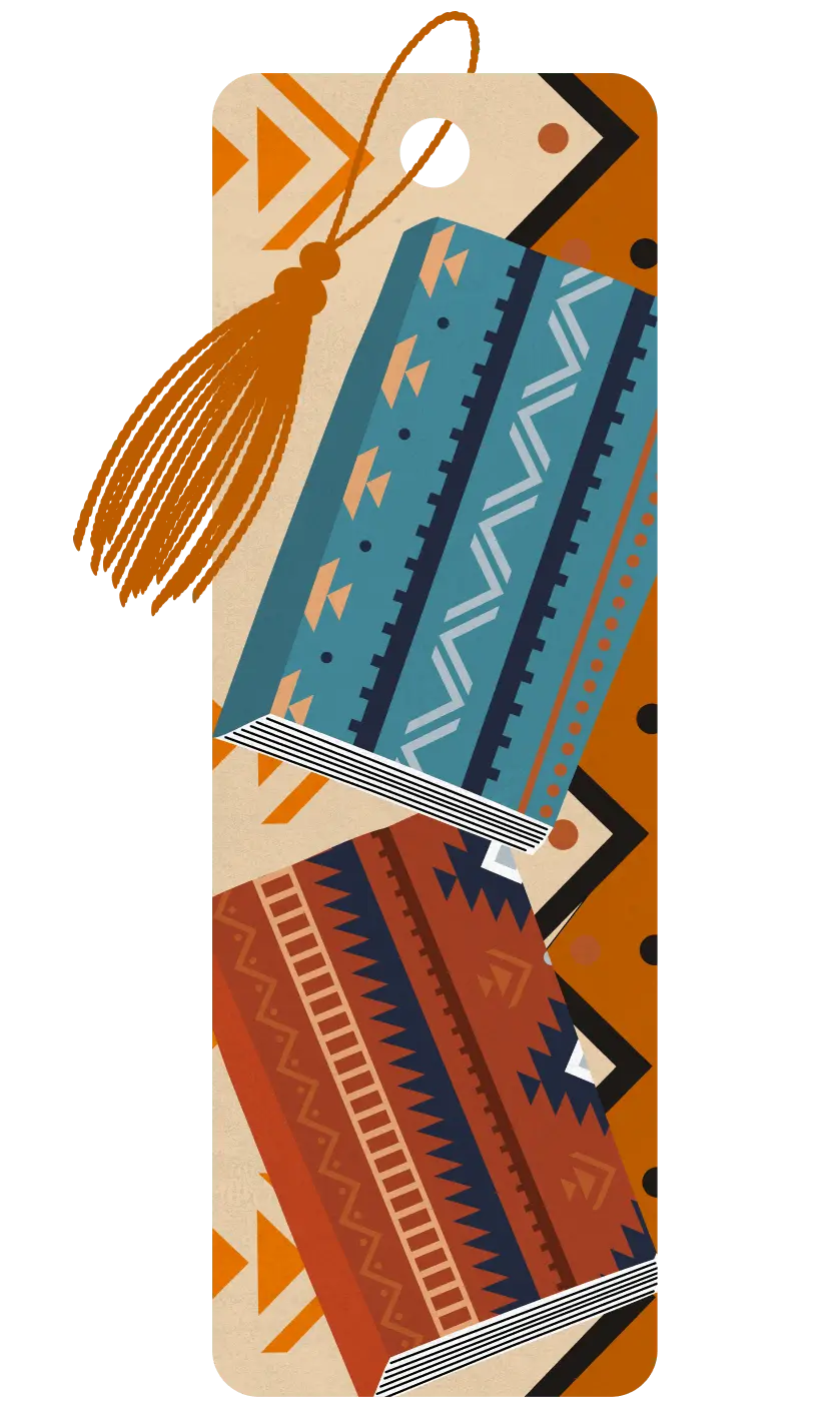 Native Voices bookmark badge