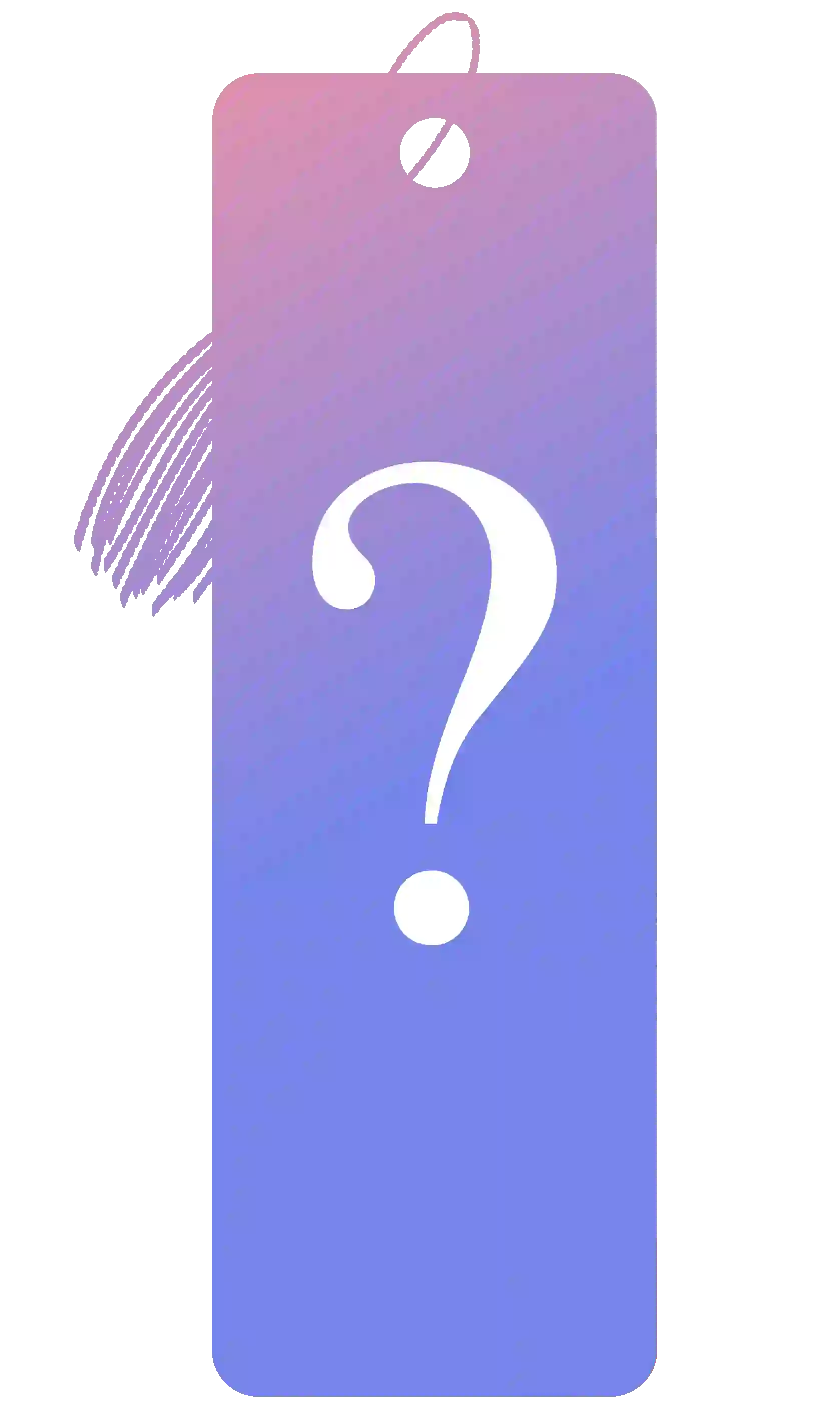 Mystery bookmark badge