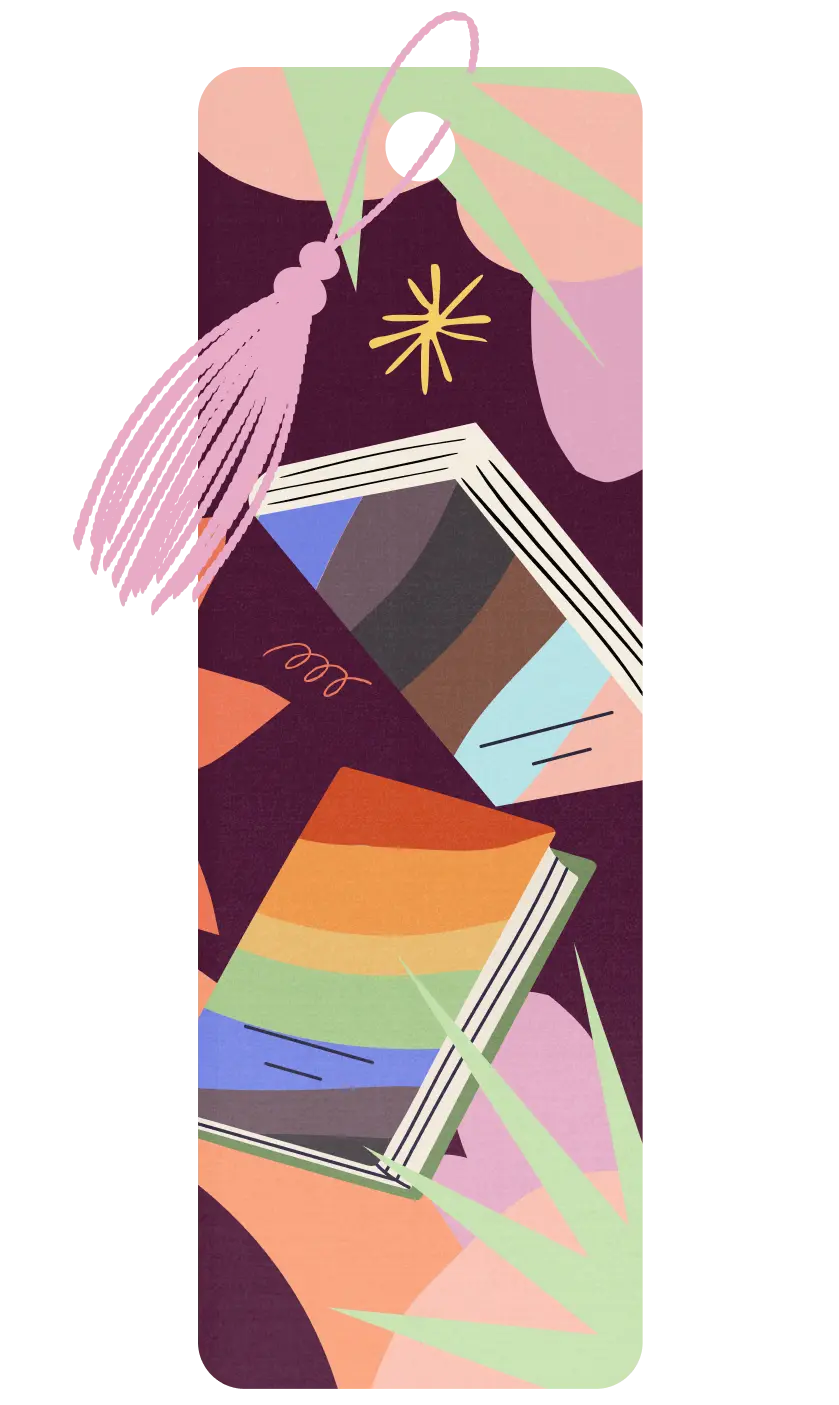 Pride Picks bookmark badge