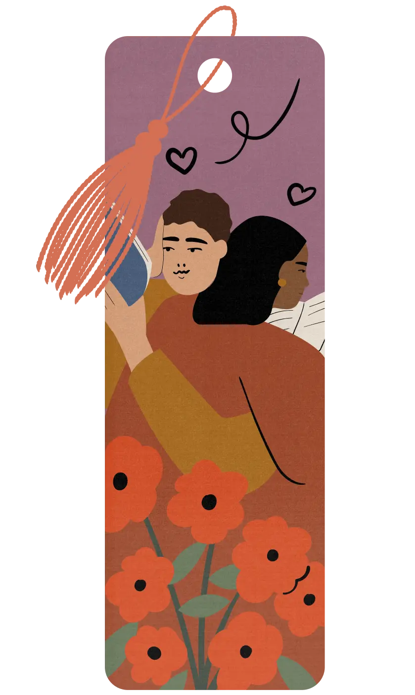 Swoony Stories bookmark badge